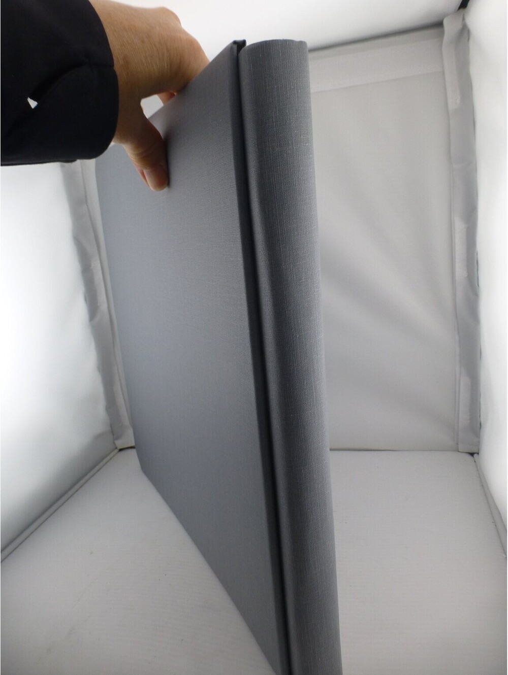 Creative Memories 12x12 Scrapbook Album Gray Linen Bound Acid-Free Photo BK1 - Picture 3 of 9